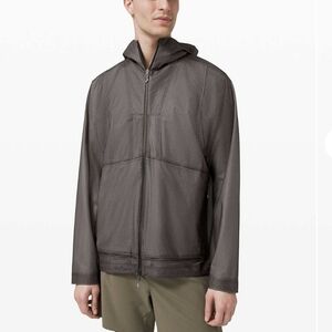 Lululemon-Lab Men's Saura Jacket Black Granite-Size Small